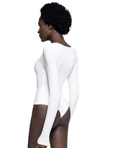 PUMIEY V-NECK Womens Bodysuit Long sleeve