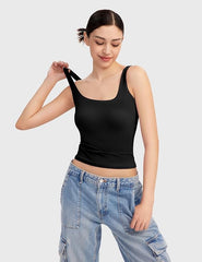 Square Neck Tank Top for Women