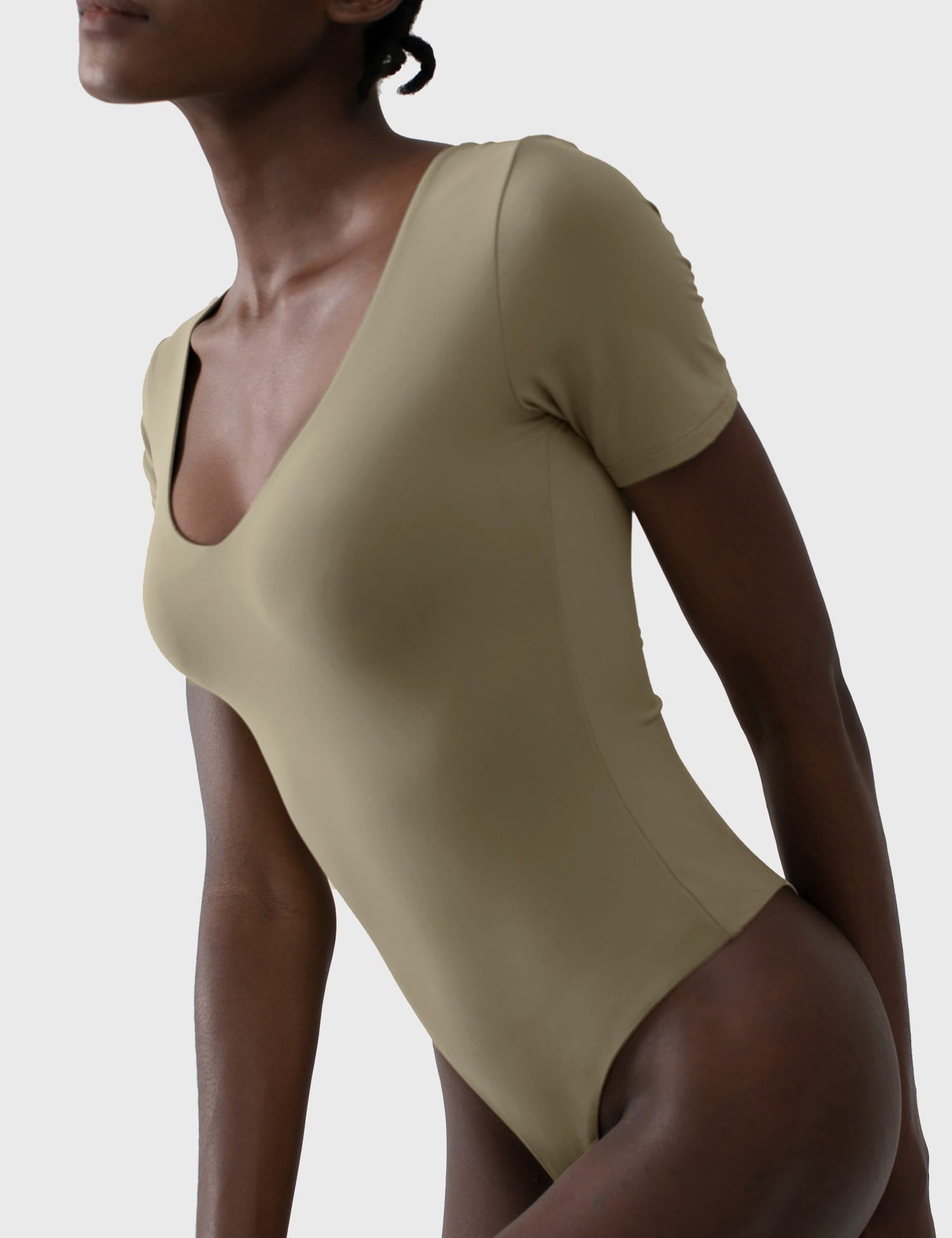 Pumiey Bodysuit Try On Size XL 14/16. It feels like butter on the