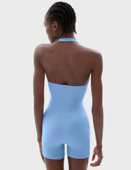 HALTER-BACKLESS-WORKOUT-ROMPERS-PUMIEY-BABY BLUE